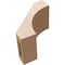 Ekena Millwork 5-inch W x 8-inch D x 8-inch H Westlake Rough Cedar Woodgrain TimberThane Knee Brace, Primed BRCUR05X08X08WTLRCPR - alternate 5